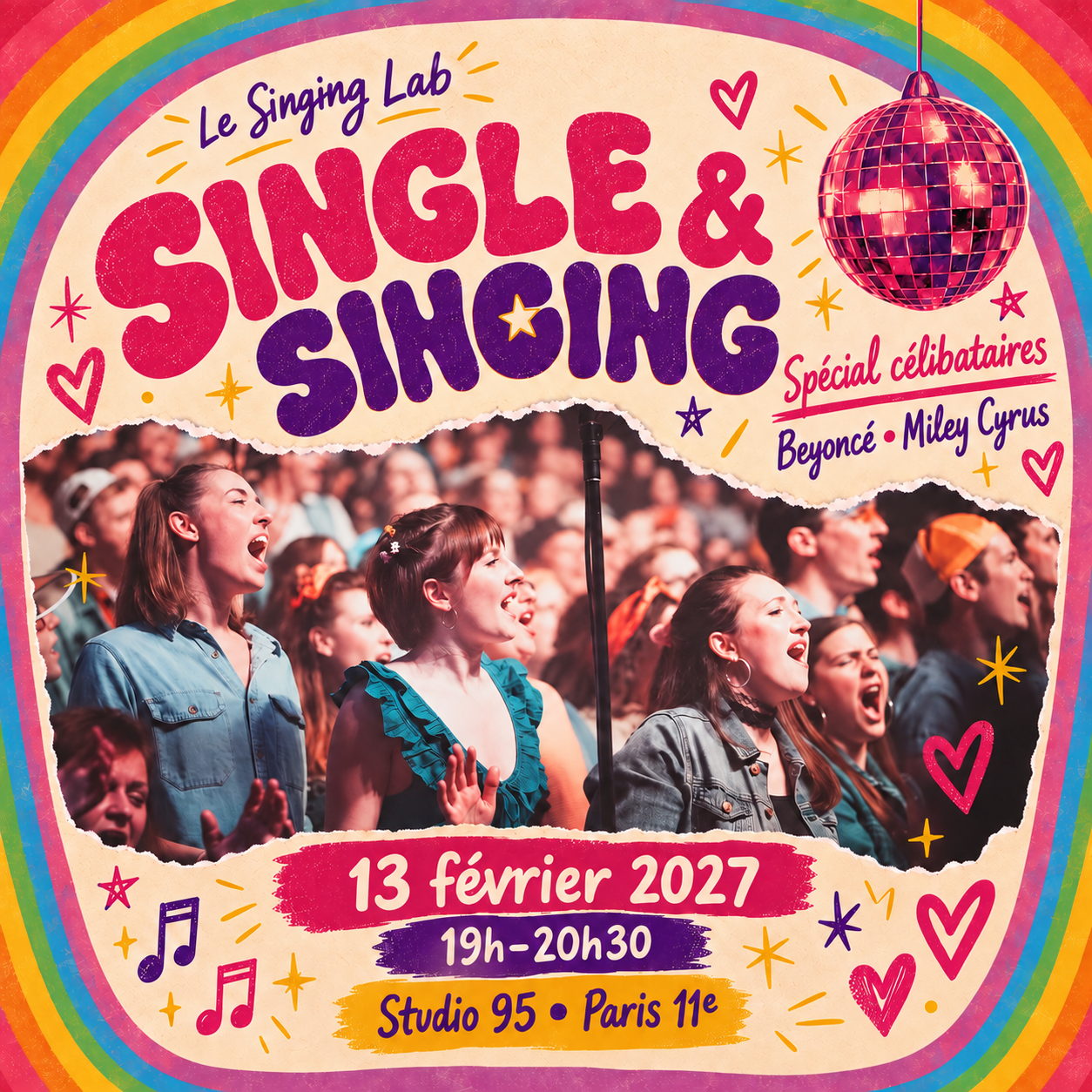 Single & Singing — Saint-Valentin, 13 février 2027