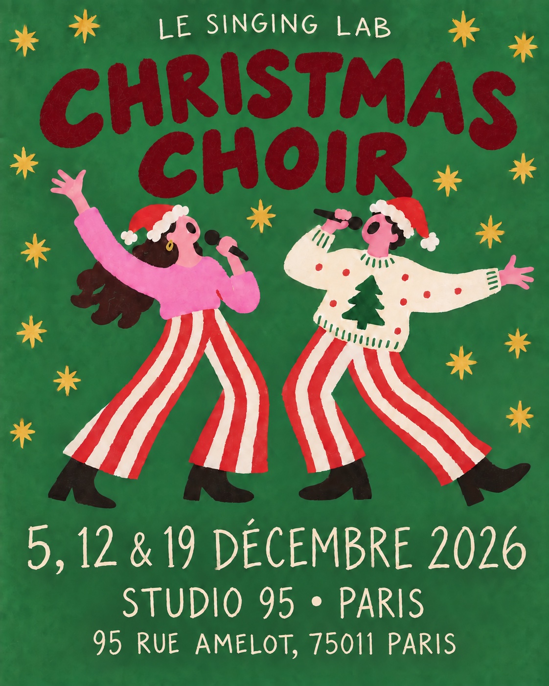 Christmas Choir — Paris · Le pack des 3 samedis de décembre