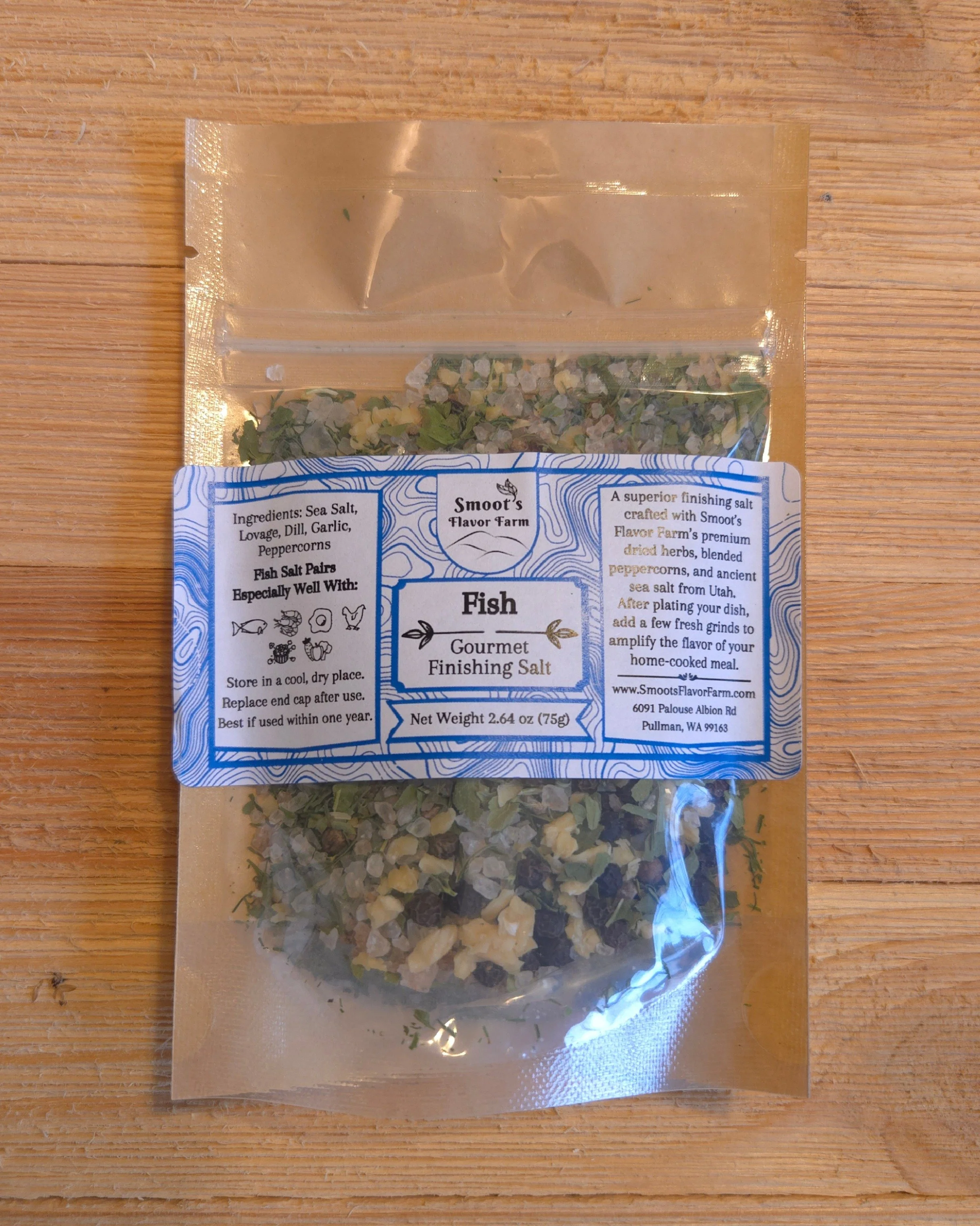 Fish Finishing Salt Refill Pouch