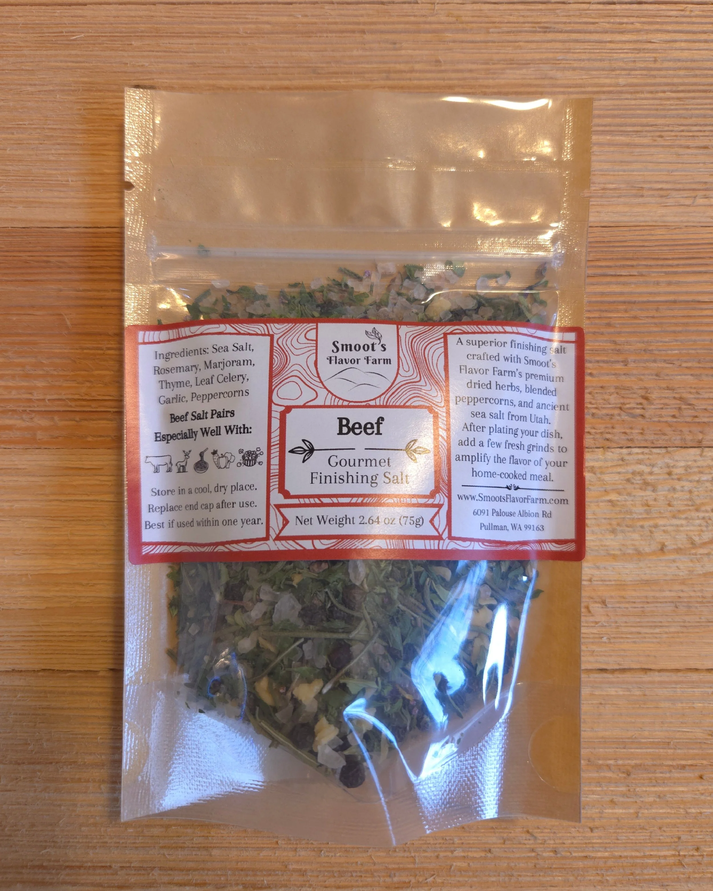 Beef Salt Refill Pouch