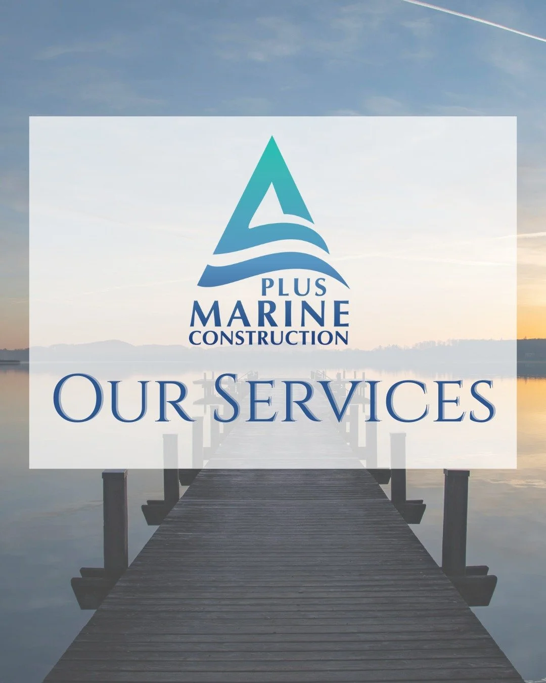 A Plus Marine offers so many different options when it comes to marine construction! 

We specialize in: 
Piers 
Decks &amp; stairs 
Boat houses 
Boat lifts 
Bumpers &amp; pads
GEM remotes 
Lighting &amp; plumbing 
French drains &amp; vents 
Roll dow