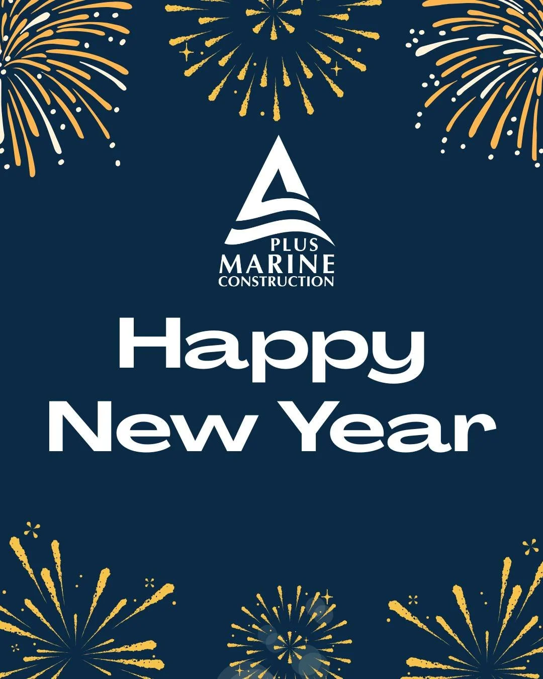 Happy New Year from A Plus Marine Construction! We&rsquo;re stepping into this year with excitement, gratitude, and big plans as we continue this new chapter. Here&rsquo;s to a year of progress, growth, and smooth waters ahead. 

Thank you for suppor