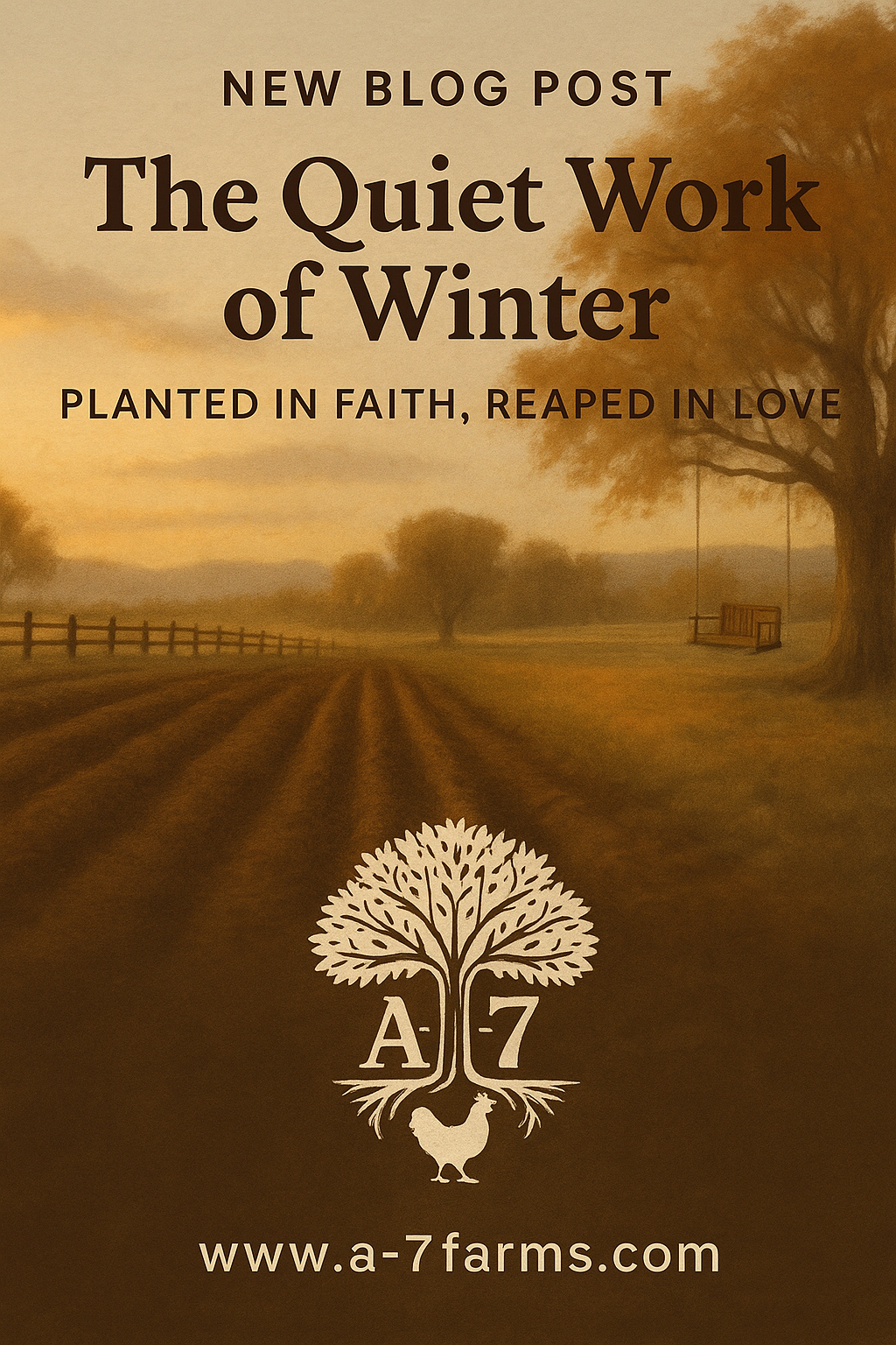 🌾 The Quiet Work of Winter