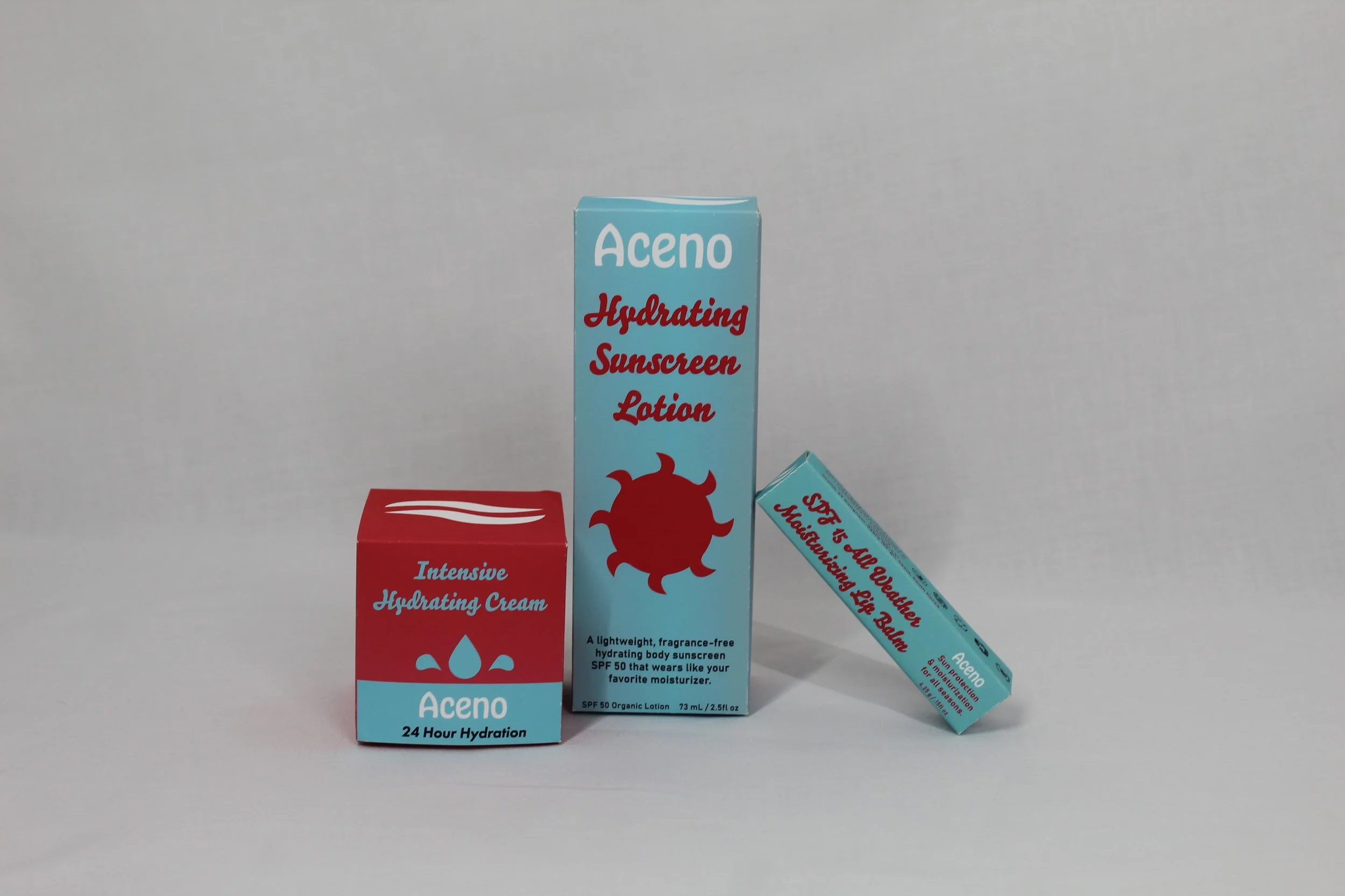 Aceno Skincare Packaging