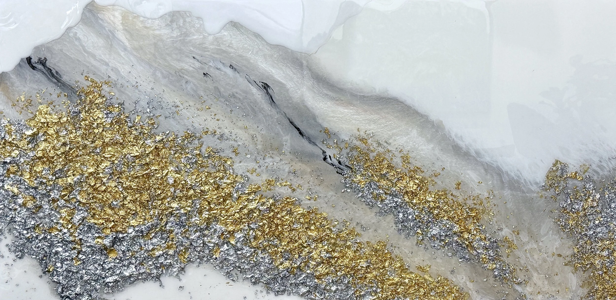 Gilded Light, 24 x 48 Inches