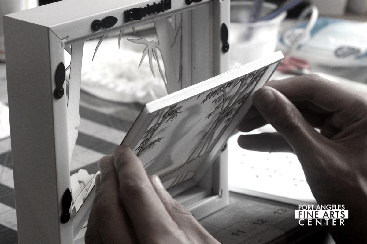 An Introduction to Oneiroframes: Paper Cut Light Box Workshop