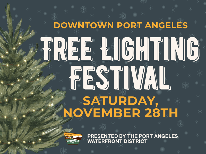 Annual Tree Lighting Festival in Downtown Port Angeles