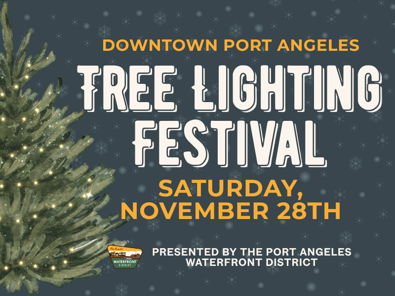 Annual Tree Lighting Festival in Downtown Port Angeles