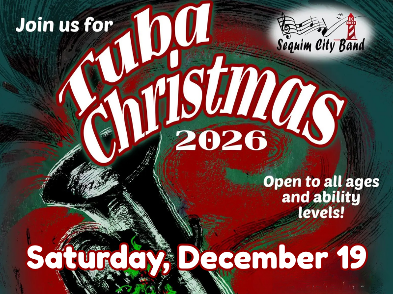 Sequim City Band Presents: TubaChristmas at Field Hall