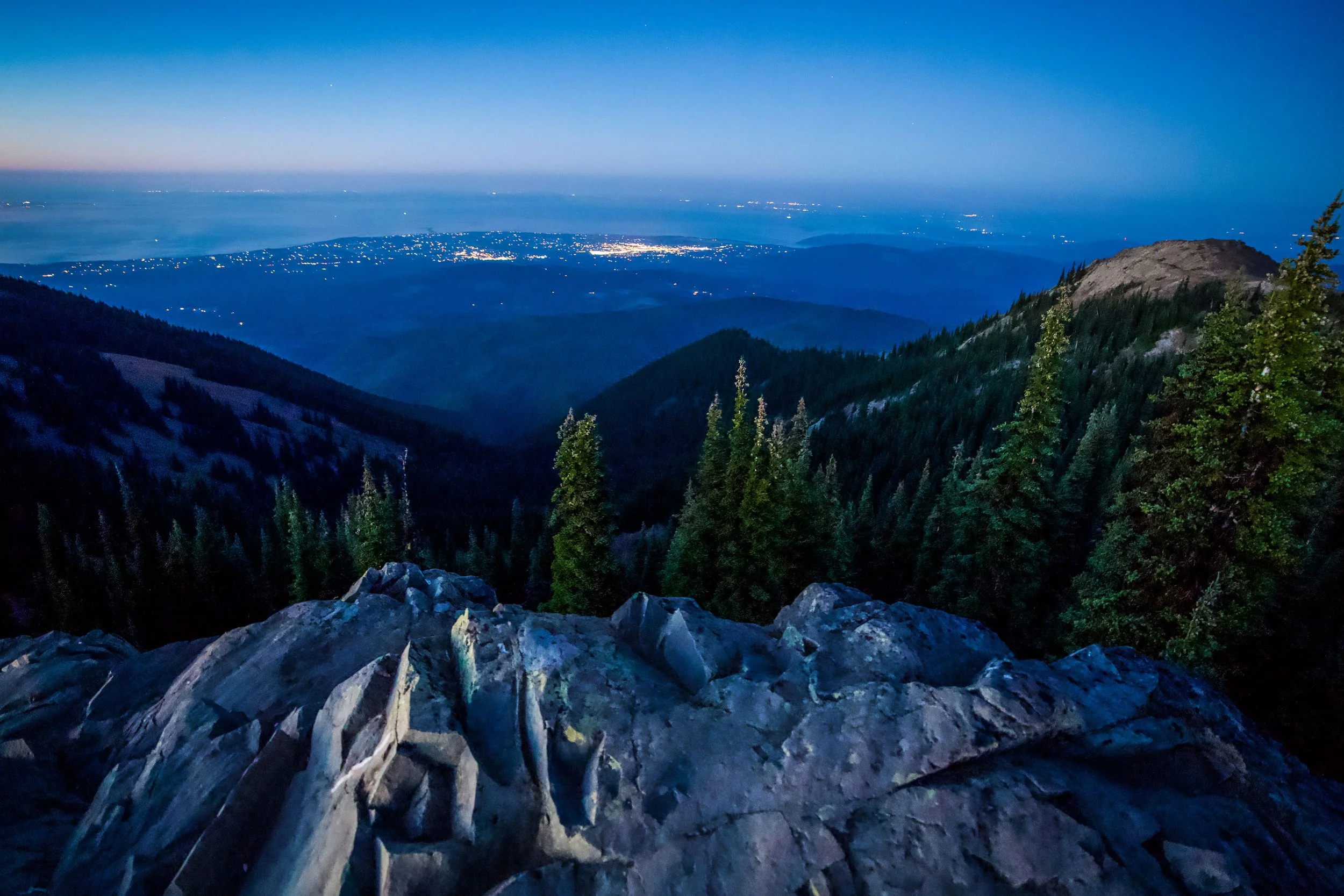 Top of the World on the Deer Park Road Trail