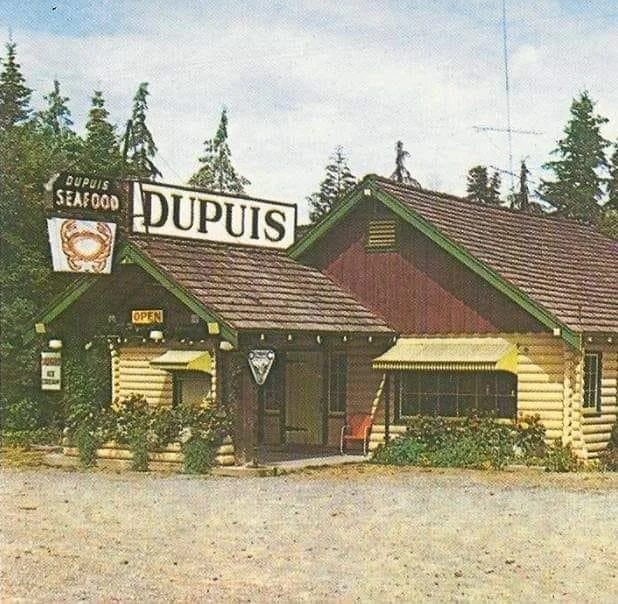 A vintage photo of Dupuis Restaurant