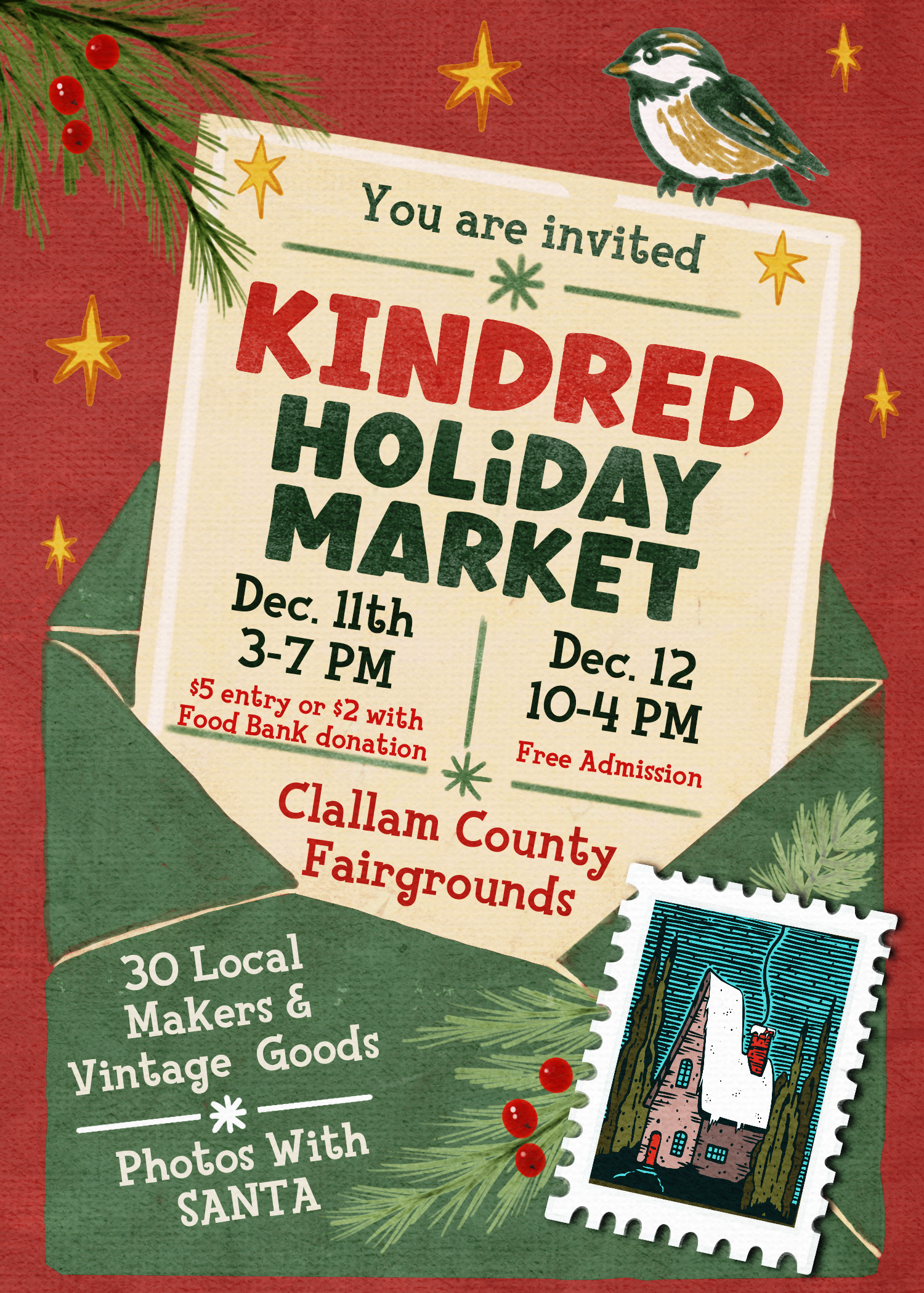 Kindred Holiday Market at the Clallam County Fairgrounds