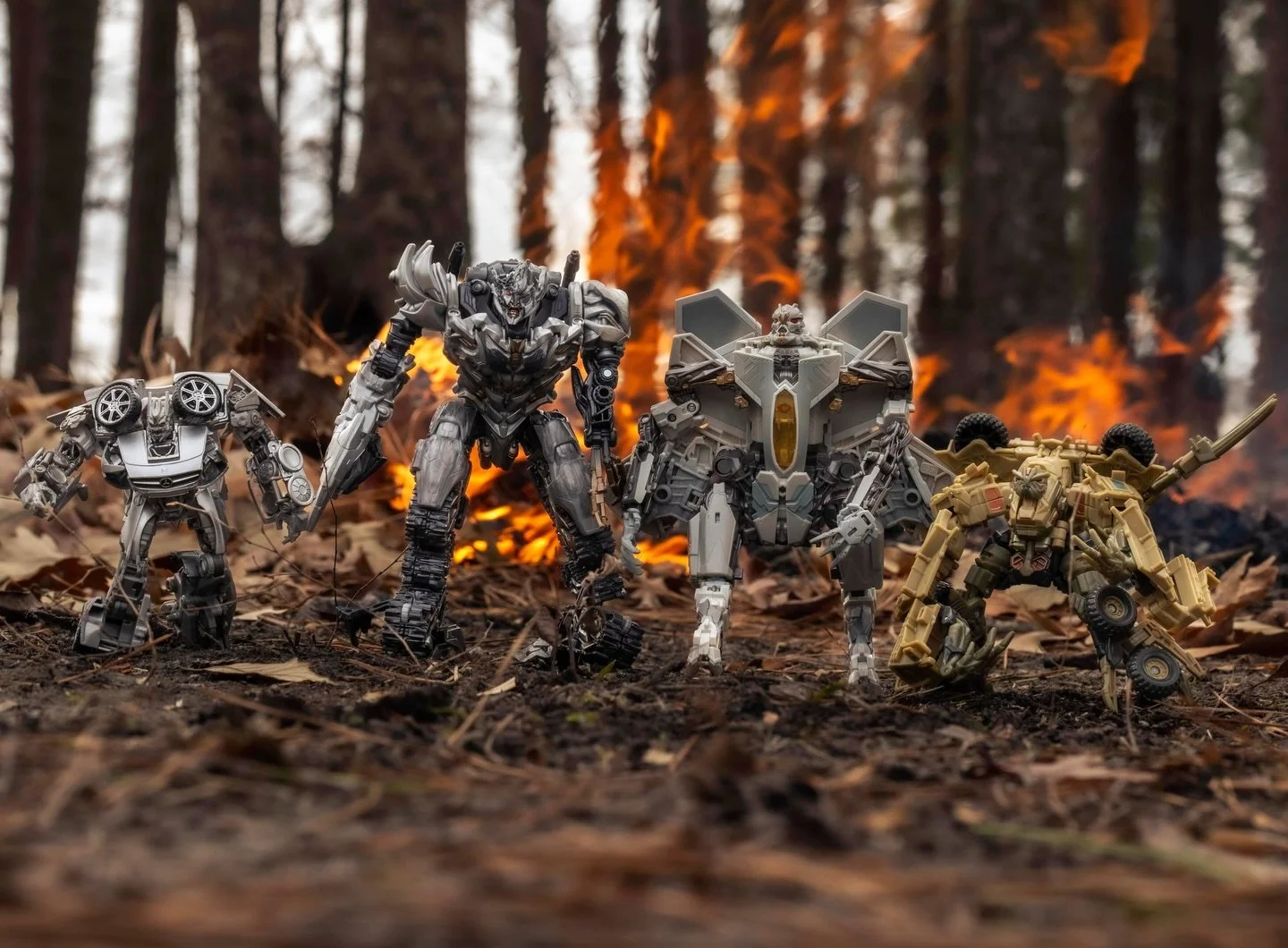 Peace was never an option. Megatron assembling his crew! #transformers #decepticons #toyphotography