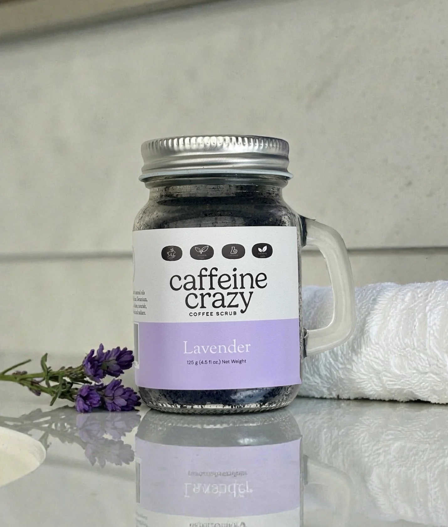 Lavender Coffee Scrub