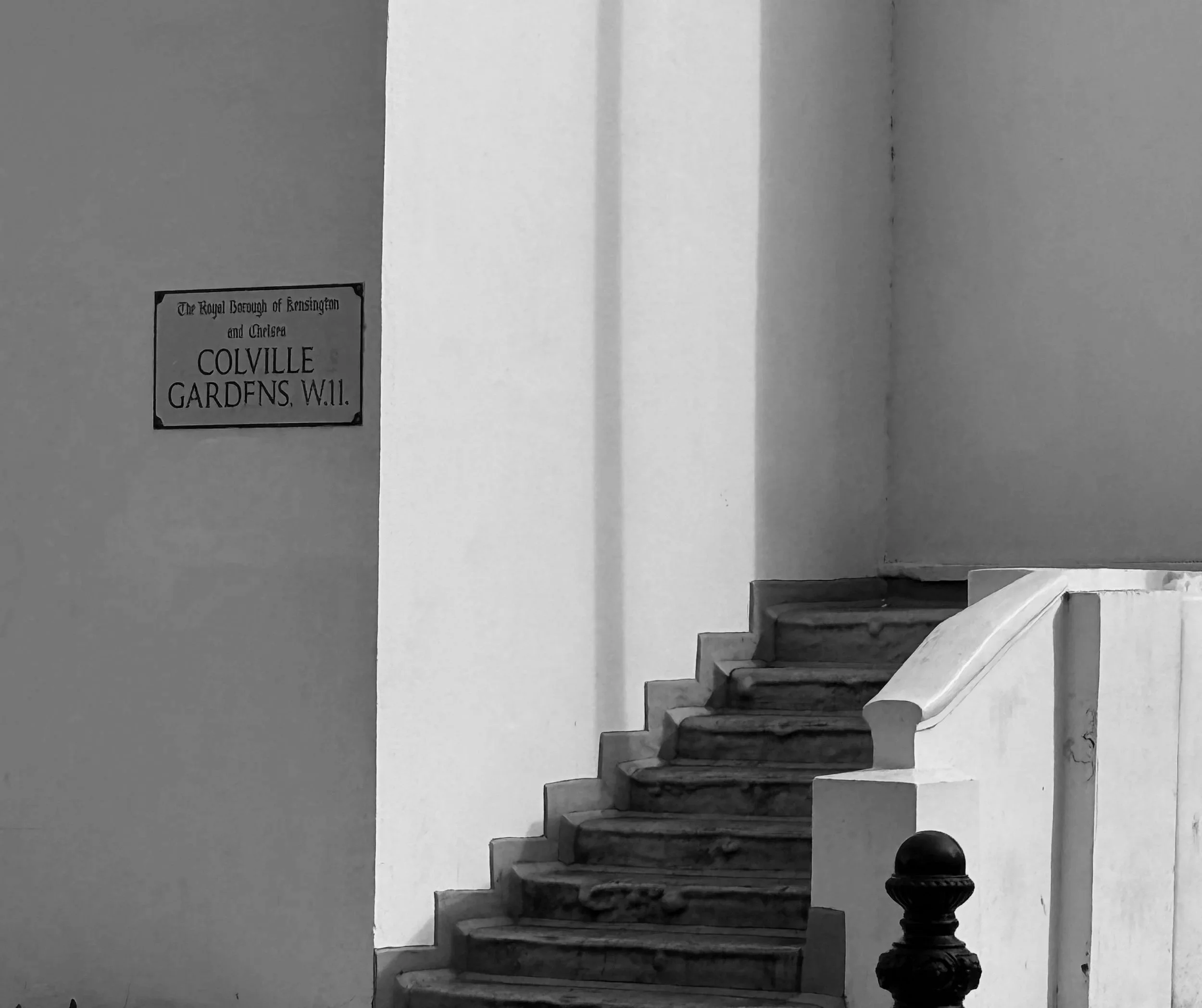 the steps