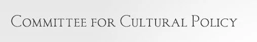 Committee for Cultural Policy Update