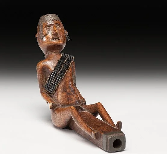 Cowans Shawnee 18th century pipe Just Sold 132,00