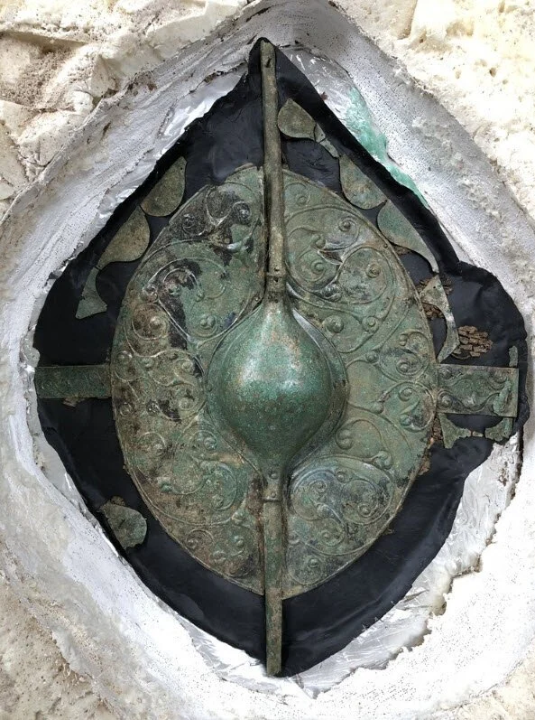 Ornate Shield Found in a Celtic Warrior’s Grave - 2019