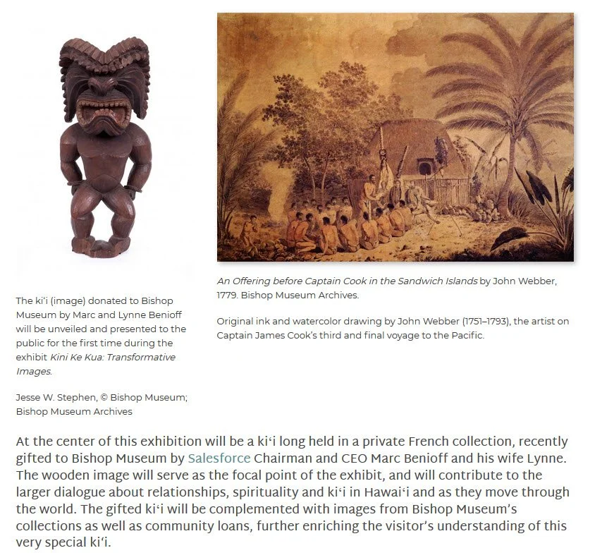 Bishop Museum, Hawaii Exhibition