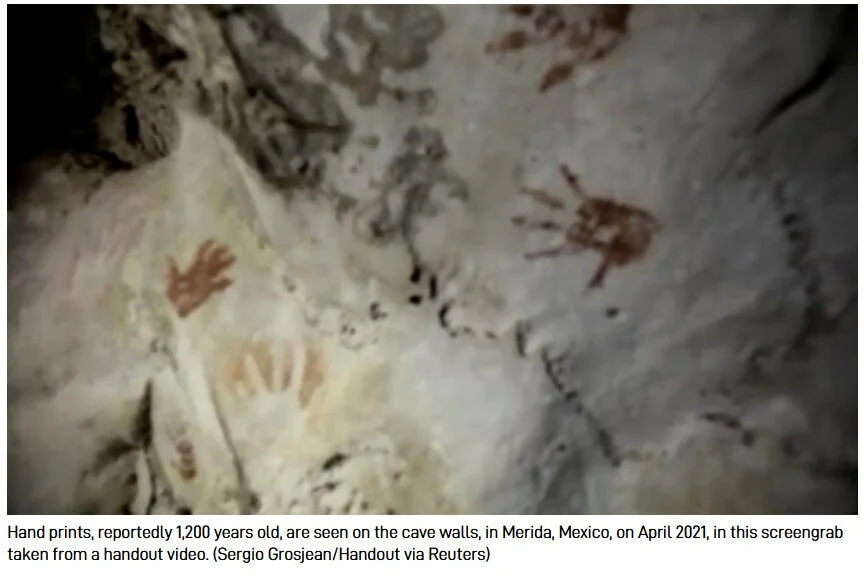 Maya Cave Painting - Spring 2021