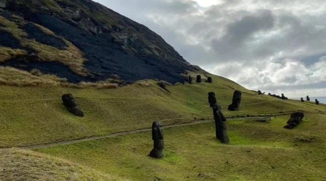 Wildfire on Easter Island - Fall 2022