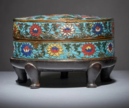 Ming Cloisonne Box Found -Christmas  2023