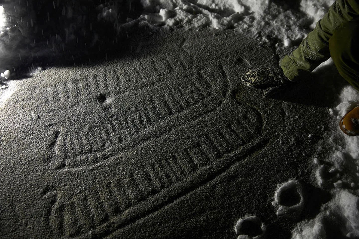 When darkness falls, three friends find ancient art Winter 2023