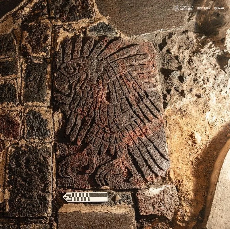 Archaeologists Unearth Aztec Eagle