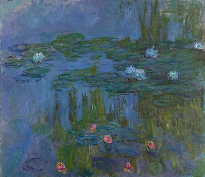Monet and a Climate Activist - Restored and Re-Hung - Summer 2024