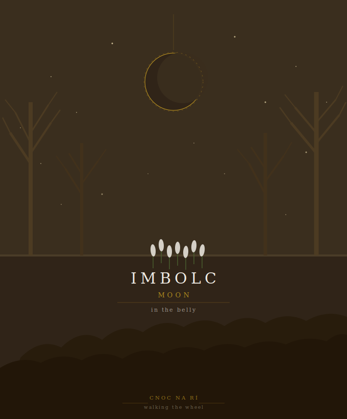 •	Imbolc Moon — Walking the Wheel Guide 5
