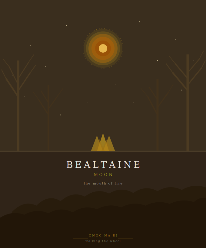 •	Bealtaine Moon — Walking the Wheel Guide 8