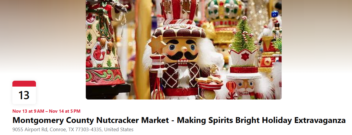 Montgomery County Nutcracker Market