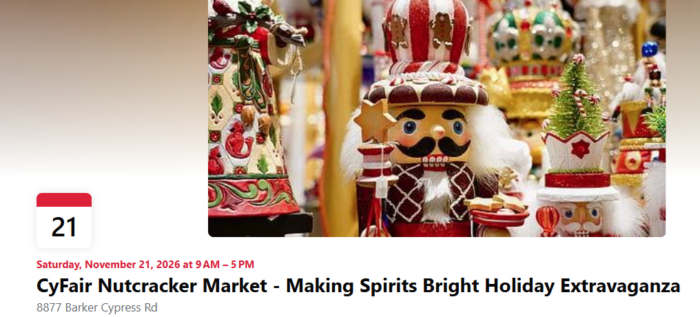 CyFair Nutcracker Market