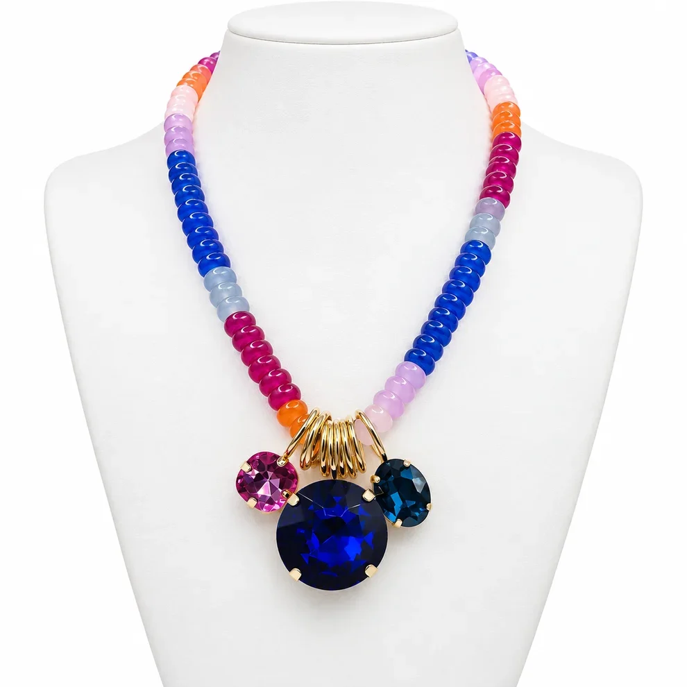 Blue Sparkle Necklace