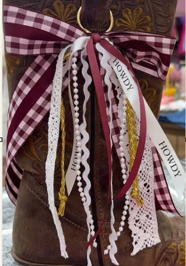 Texas A&M | Game Day Boot Ribbons