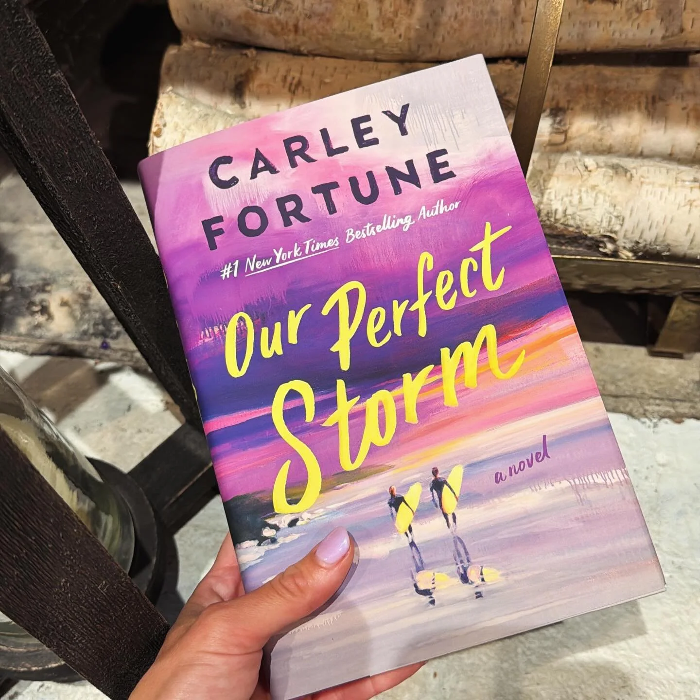 This one&rsquo;s for the romance readers and @carleyfortune lovers. Released today, this childhood friends to lovers romance blends past and present to create a slow burn that will have you hooked. Grab a copy at our event tomorrow! 💜