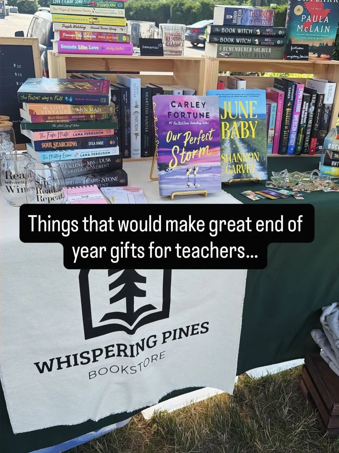 As the school year comes to an end, don&rsquo;t forget to thank the teachers in your life. Their 8-3 is really a 6-10 and there is no such thing as &ldquo;just leave work at work.&rdquo; We appreciate you!