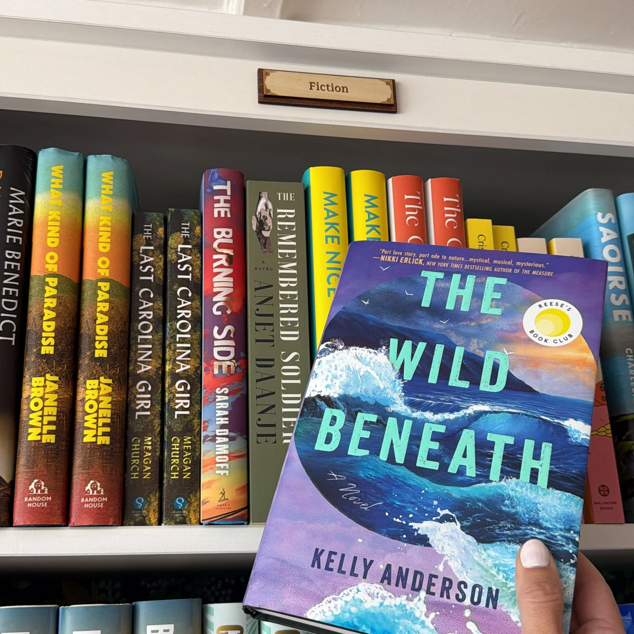 This hauntingly beautiful debut novel by @doctorkellyanderson will be sure to live in the back of your mind after reading. Follow FMC Annie who grew up on a sailboat in the PNW and has an unexplainable draw to the ocean. When a tsunami upends her sur