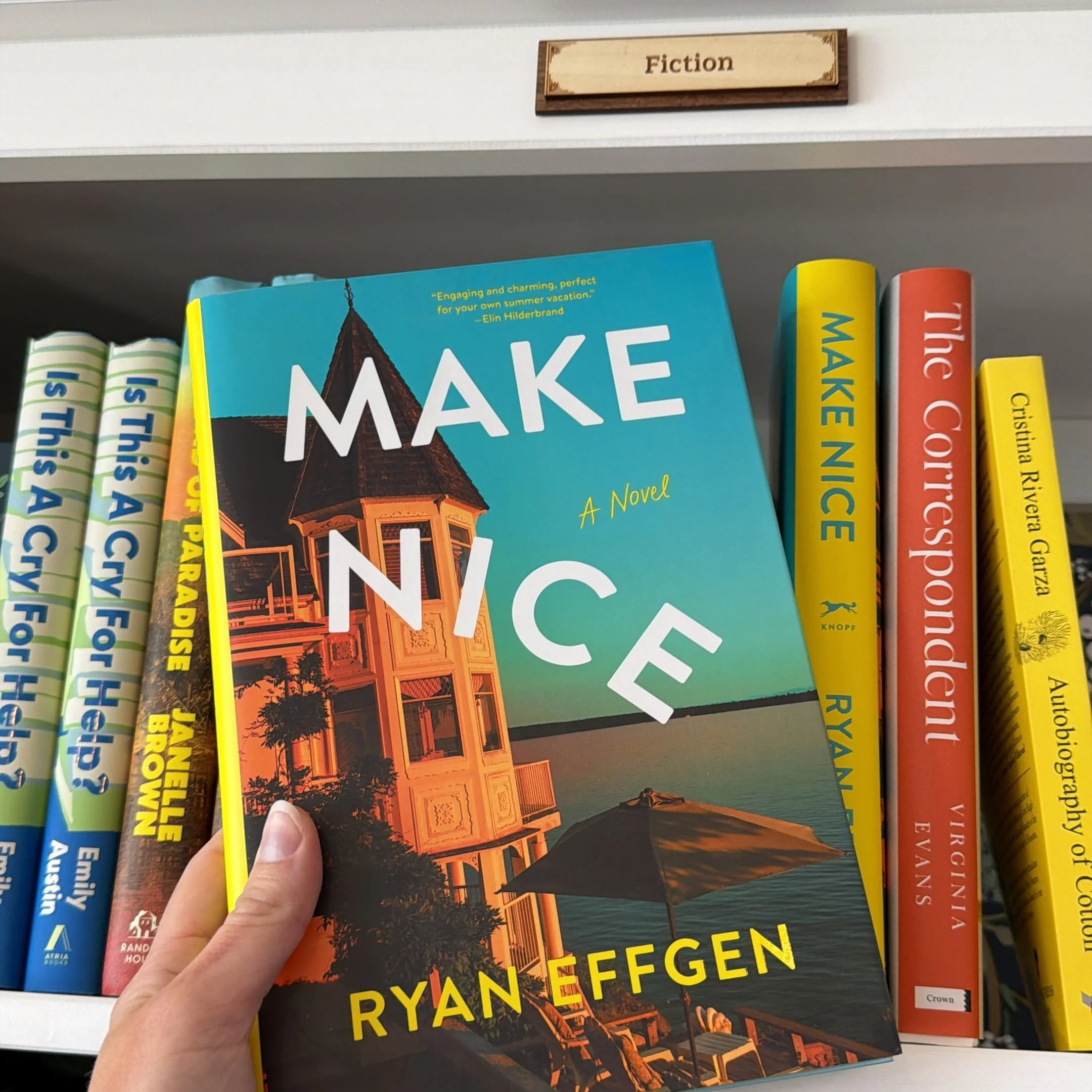 In his debut novel Make Nice, author @ryan_effgen tells the story of a dysfunctional family who goes away for a summer vacation to Lake Michigan in an attempt to &ldquo;make nice&rdquo; with each other. Follow the three-generational main characters P