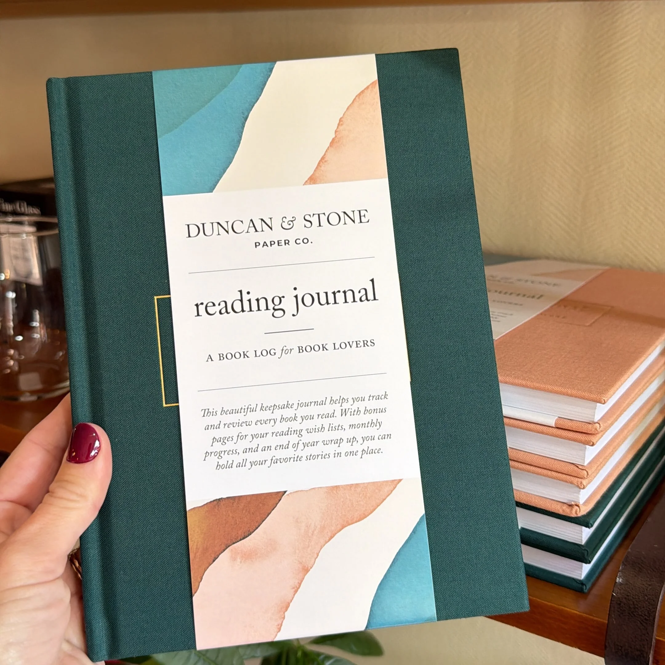 Beautiful new reading journals have arrived! 😍