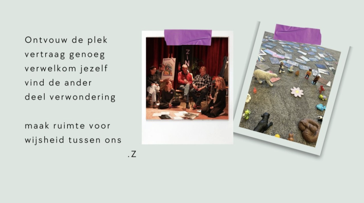 Her-inneren van leven. Zoek het niet op de maan of&nbsp;mars