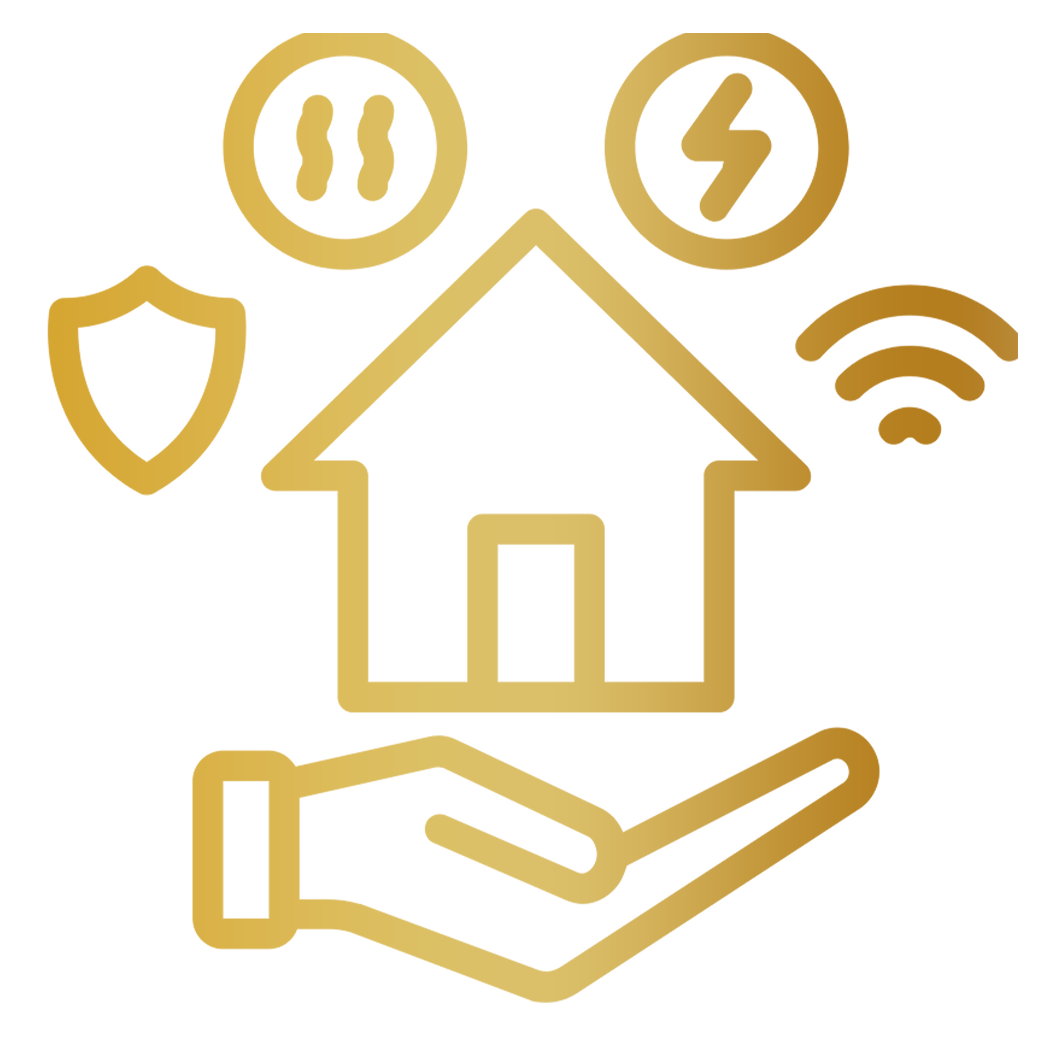 Gold and black abstract geometric pattern with sharp angular shapes.