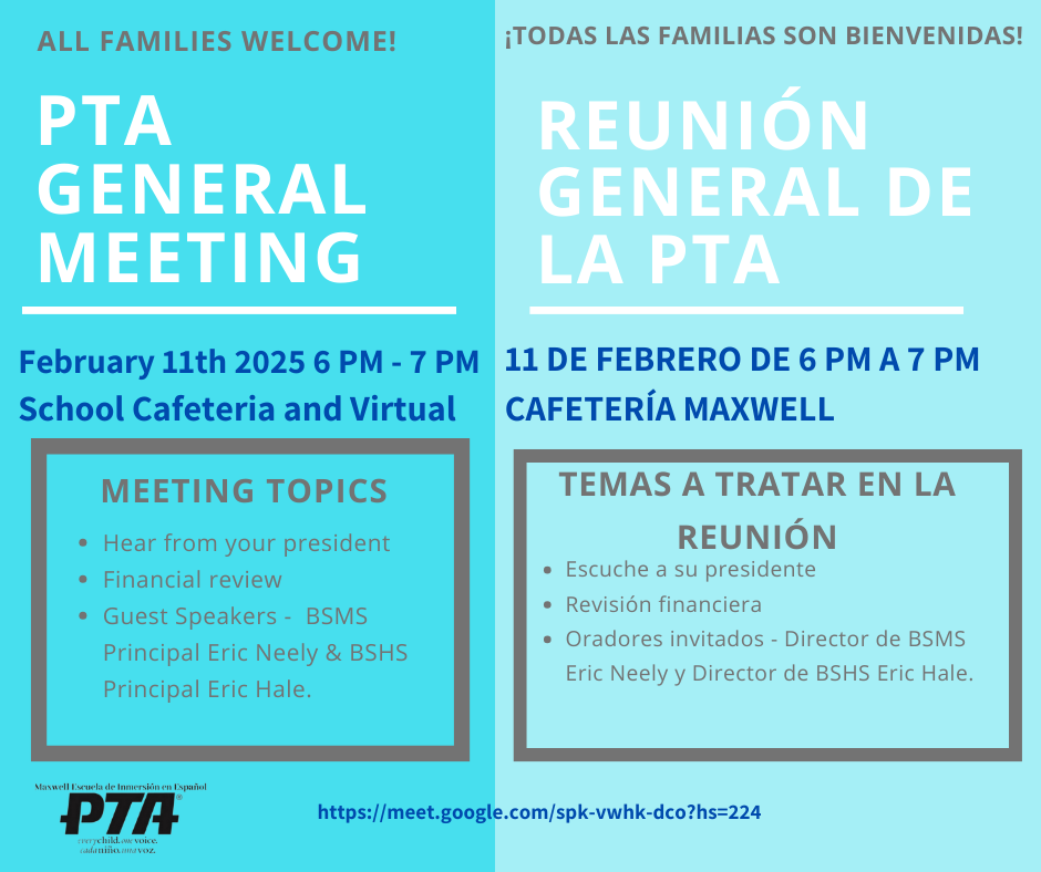 PTA General Meeting