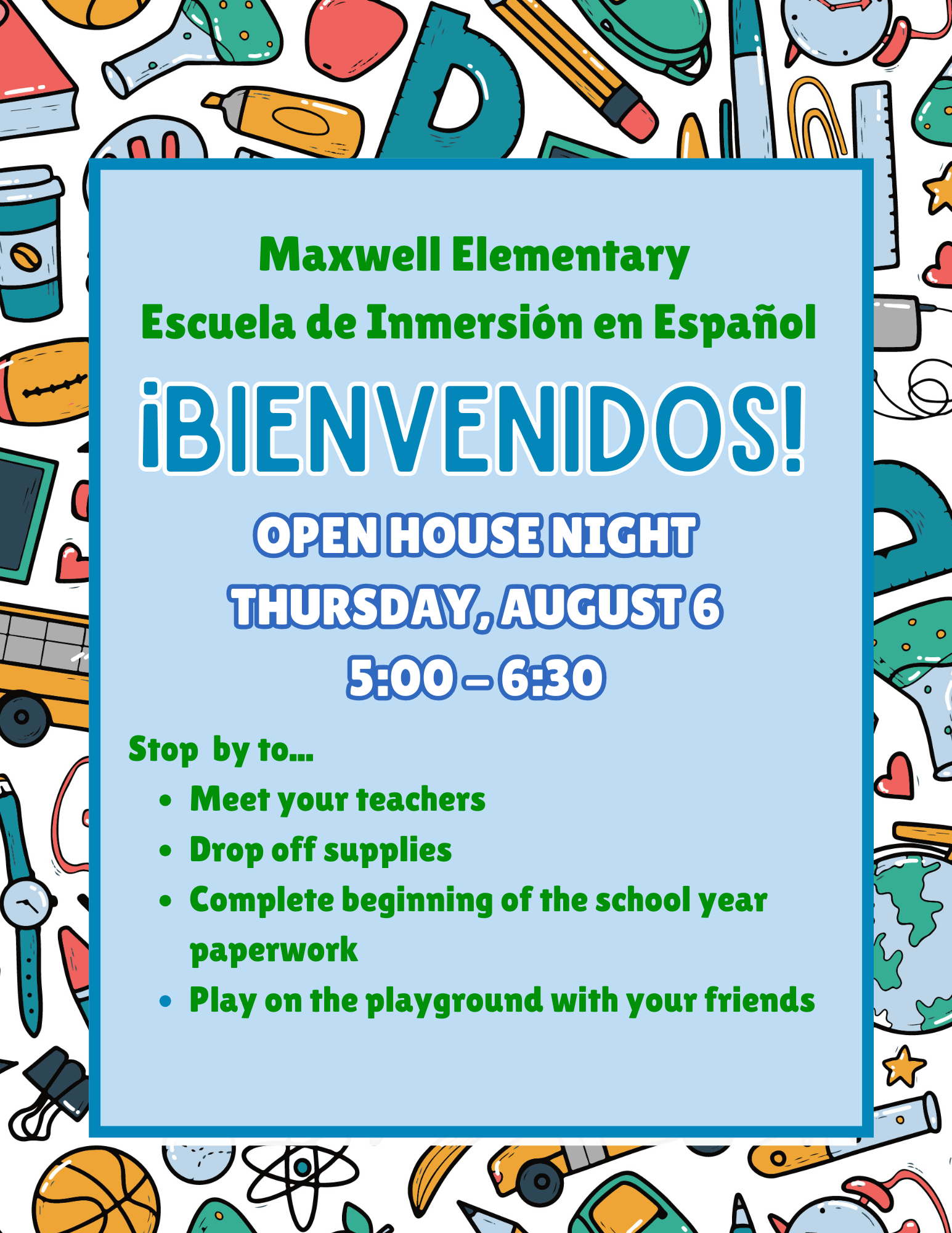 Maxwell Open House