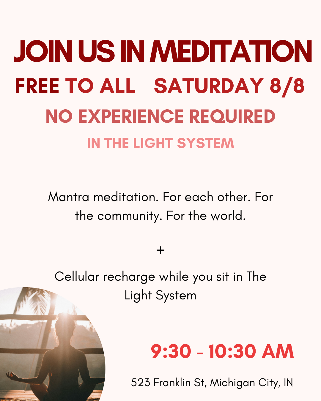 Monthly Meditation 8/8/26