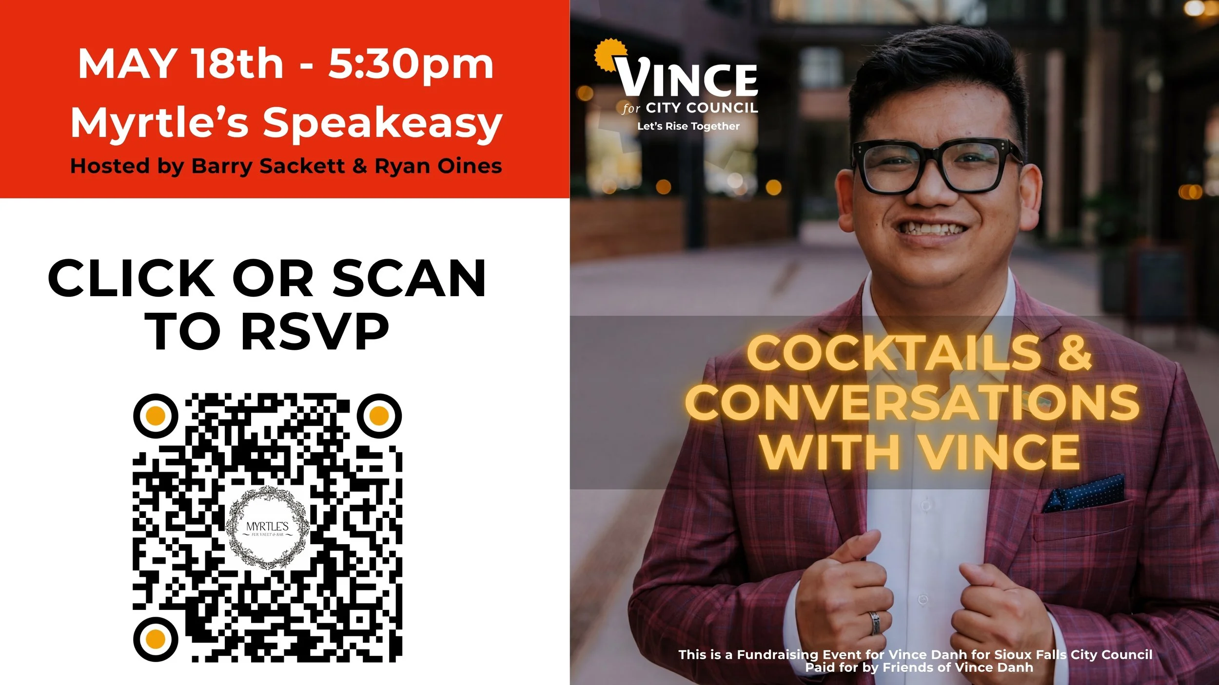 Cocktails & Conversations w/ Vince