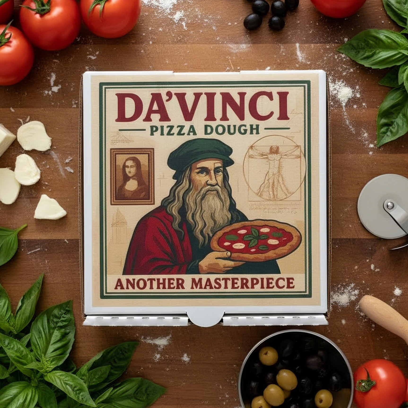 Da'Vinci Pizza Dough Unbaked Dough