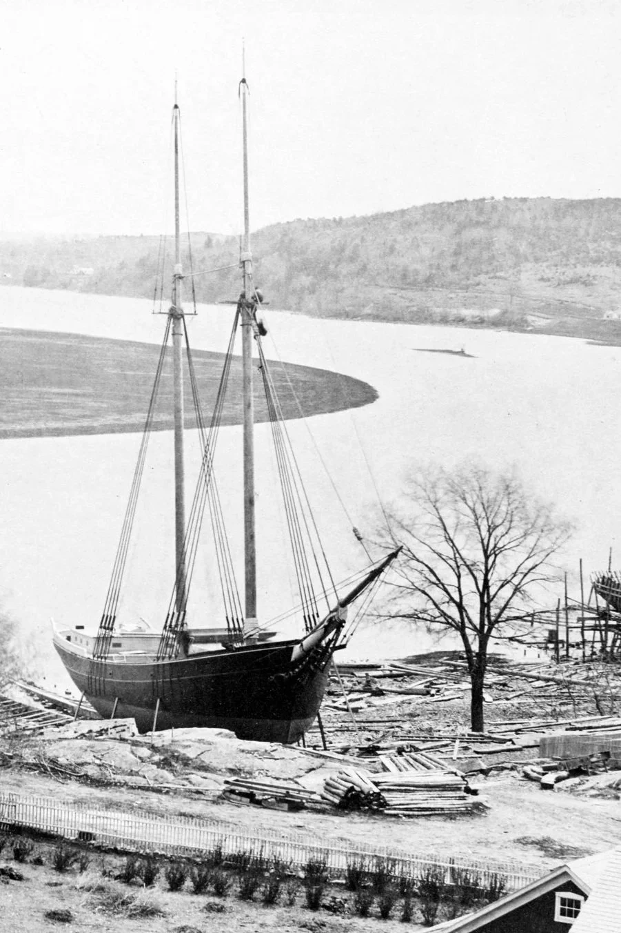 Deep River historic Shipbuilding  photo