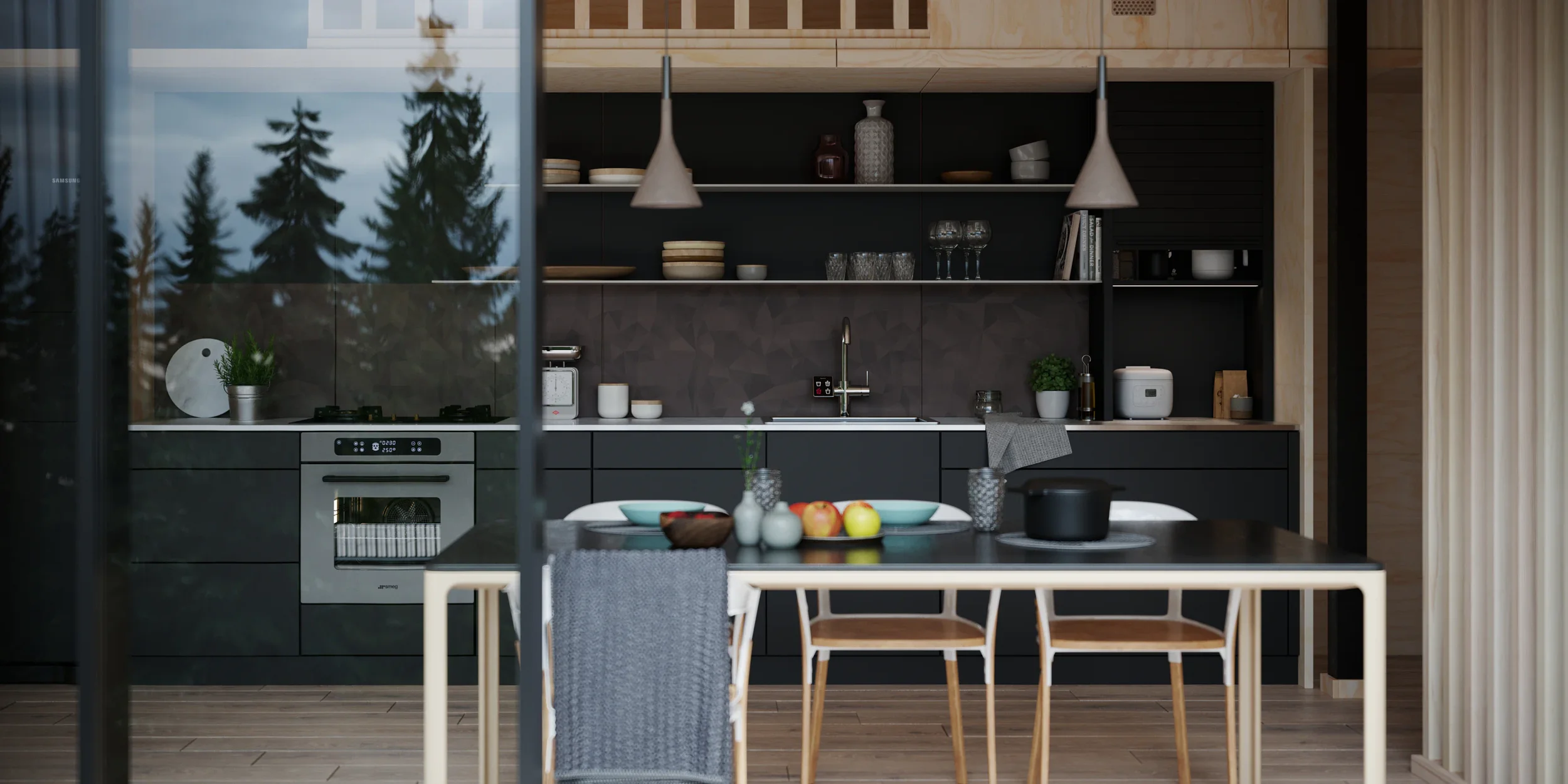 Kitchen rollershutter | Rehau