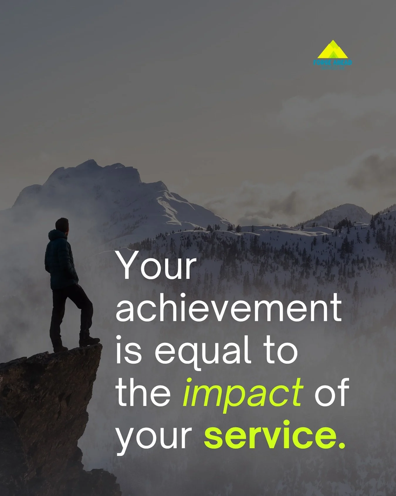 Achievement is a byproduct of the impact you create! 

#quotes #fridayinspo #inspiration #november #achievement #service #impact